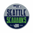 Seahawks Shape Cut Logo With Header Card - Classic Design