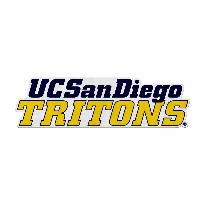 UC San Diego Tritons Felt Shape Cut Pennant - Primary Logo