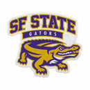 San Francisco State Gators Shape Cut Pennant - Primary Logo