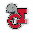 Cal State Channel Islands Dolphins Felt Shape Cut Pennant - Primary Logo