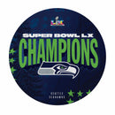 Seattle Seahawks 2026 Super Bowl LX Champions Shape Cut Pennant