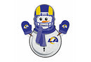 Rams Snowman Shape Cut Pennant