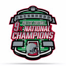 Ohio State University 9 Time College Football Champs Shape Cut Pennant