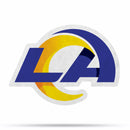 NFL Los Angeles Rams Classic Team Logo Shape Cut Pennant - Home and Living Room Décor - Soft Felt EZ to Hang By Rico Industries