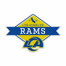 Los Angeles Rams Badge Design Shape Cut Felt Pennant