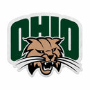 Ohio University Shape Cut Primary Logo Pennant With Header Card