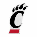 Cincinnati University Shape Cut Primary Logo Pennant With Header Card