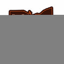 Bowling Green State University 18" State Shape Cut Pennant