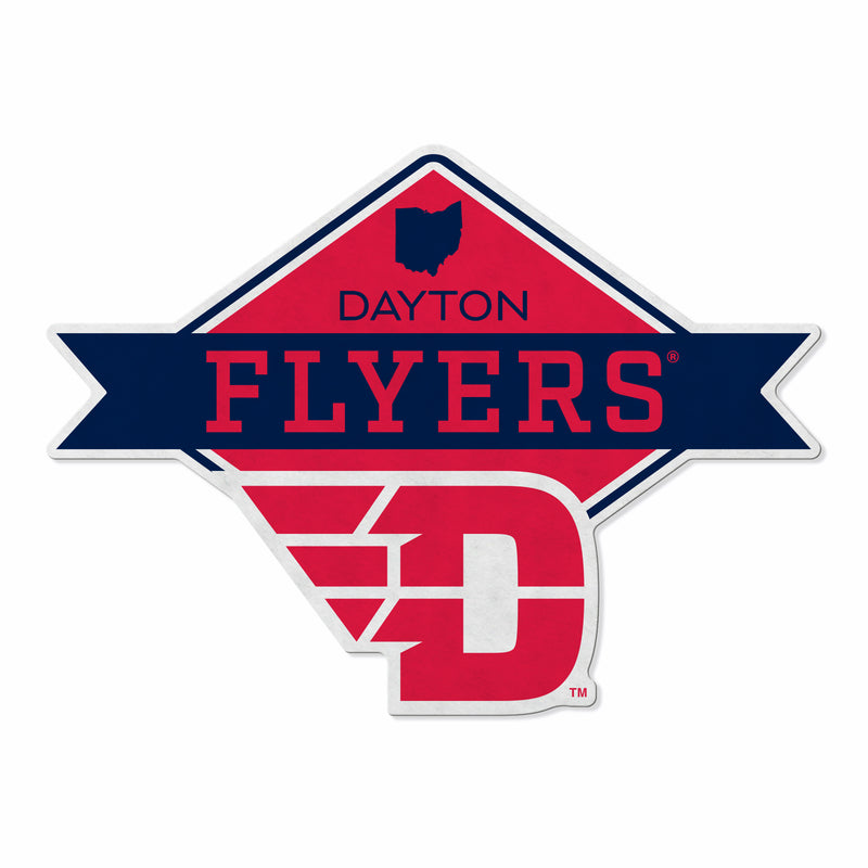 Dayton Shape Cut Logo With Header Card - Diamond Design