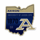 Akron 18" State Shape Cut Pennant