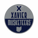 Xavier University Shape Cut Logo With Header Card - Classic Design
