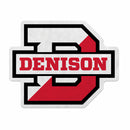 Denison Big Red Felt Shape Cut Pennant - Primary Logo