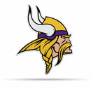 NFL Minnesota Vikings Classic Team Logo Shape Cut Pennant - Home and Living Room Décor - Soft Felt EZ to Hang By Rico Industries