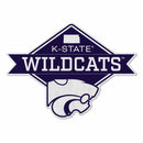 Kansas State University Shape Cut Logo With Header Card - Diamond Design