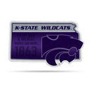 NCAA Kansas State Wildcats Classic State Shape Cut Pennant - Home and Living Room Décor - Soft Felt EZ to Hang By Rico Industries