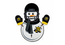 Wichita State Shockers Snowman Shape Pennant