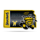 NCAA Wichita State Shockers Classic State Shape Cut Pennant - Home and Living Room Décor - Soft Felt EZ to Hang By Rico Industries