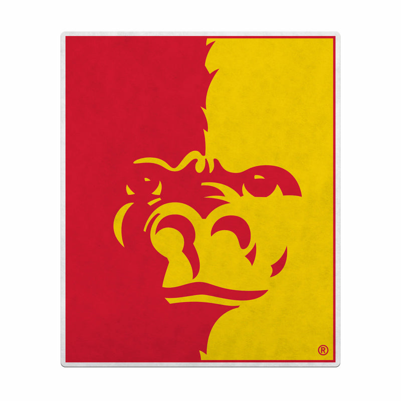 Pittsburg State Shape Cut Primary Logo Pennant With Header Card