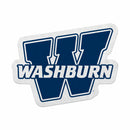 Washburn Shape Cut Primary Logo Pennant With Header Card