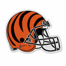 Bengals Helmet Shape Cut Pennant With Header Card