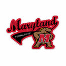 Maryland University Shape Cut Pennant - Distressed Design