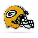 NFL Green Bay Packers Classic Helmet Shape Cut Pennant - Home and Living Room Décor - Soft Felt EZ to Hang By Rico Industries