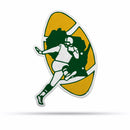 NFL Green Bay Packers Retro Shape Cut Pennant - Home and Living Room Décor - Soft Felt EZ to Hang By Rico Industries