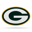 NFL Green Bay Packers Classic Team Logo Shape Cut Pennant - Home and Living Room Décor - Soft Felt EZ to Hang By Rico Industries