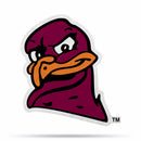 NCAA Virginia Tech Hokies Classic Mascot Shape Cut Pennant - Home and Living Room Décor - Soft Felt EZ to Hang By Rico Industries