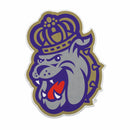 James Madison Shape Cut Primary Logo Pennant With Header Card