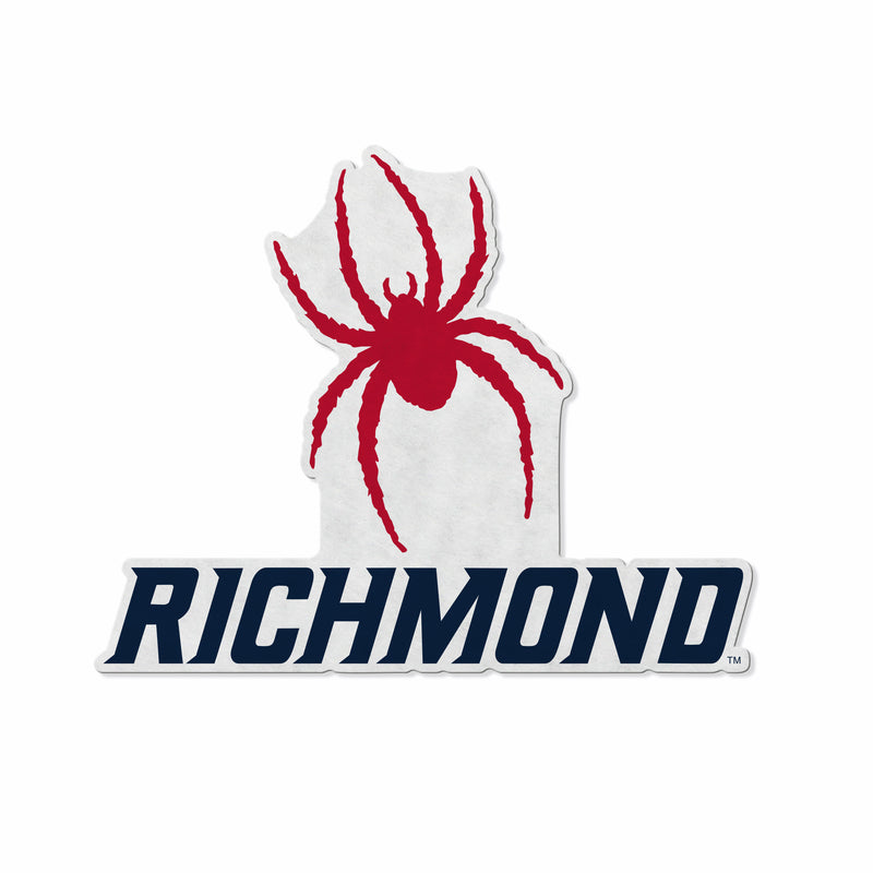 Richmond University Shape Cut Primary Logo Pennant With Header Card