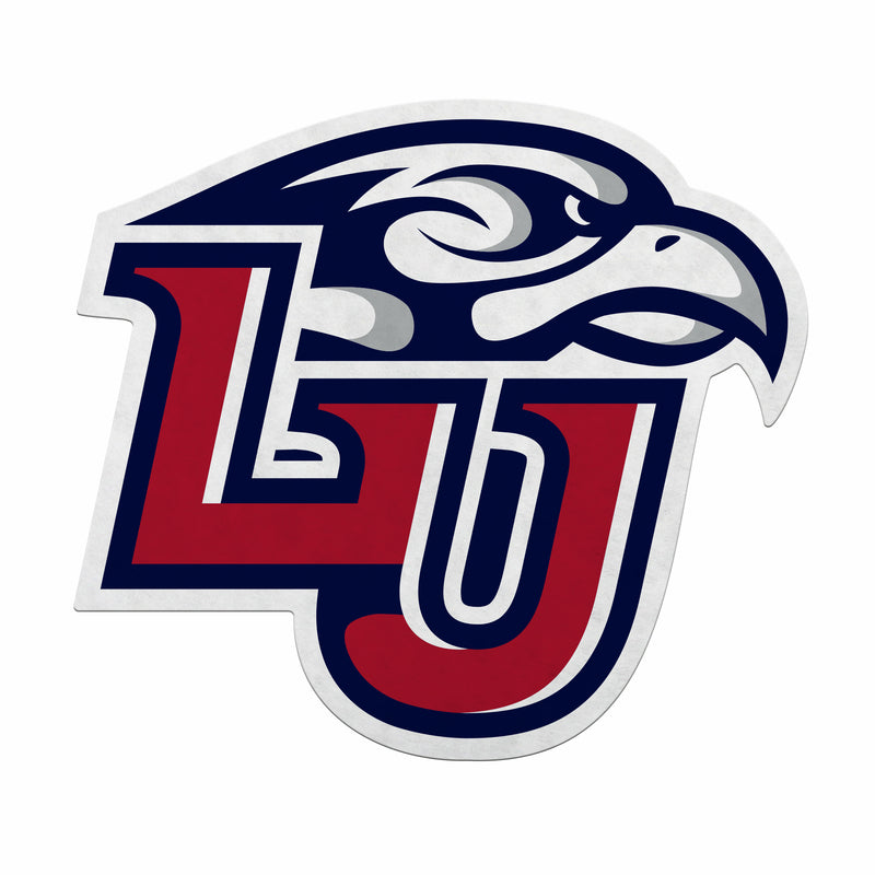 Liberty University Shape Cut Primary Logo Pennant With Header Card