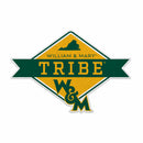 William & Mary Tribe Diamond Design Shape Cut Pennant with Header Card