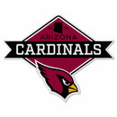 Cardinals - Az Shape Cut Logo With Header Card - Diamond Design