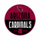 Cardinals - Az Shape Cut Logo With Header Card - Classic Design