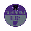 Central Arkansas Shape Cut Logo With Header Card - Classic Design