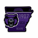 Central Arkansas 18" State Shape Cut Pennant
