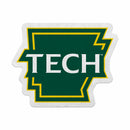 Arkansas Tech University Shape Cut Primary Logo Pennant With Header Card