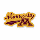 Minnesota University Shape Cut Pennant - Distressed Design