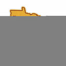 Minnesota University 18" State Shape Cut Pennant