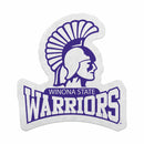 Winona State Shape Cut Primary Logo Pennant With Header Card