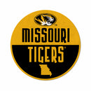 Missouri University Shape Cut Logo With Header Card - Classic Design