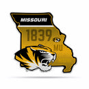 NCAA Missouri Tigers Classic State Shape Cut Pennant - Home and Living Room Décor - Soft Felt EZ to Hang By Rico Industries