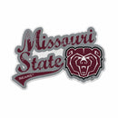 Missouri State Shape Cut Pennant - Distressed Design