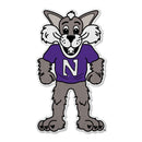 Northwestern University Mascot Shape Cut Pennant