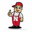 NCAA Nebraska Cornhuskers Classic Mascot Shape Cut Pennant - Home and Living Room Décor - Soft Felt EZ to Hang By Rico Industries