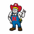 University of Nebraska Herbie Husker Shape Cut Mascot Pennant