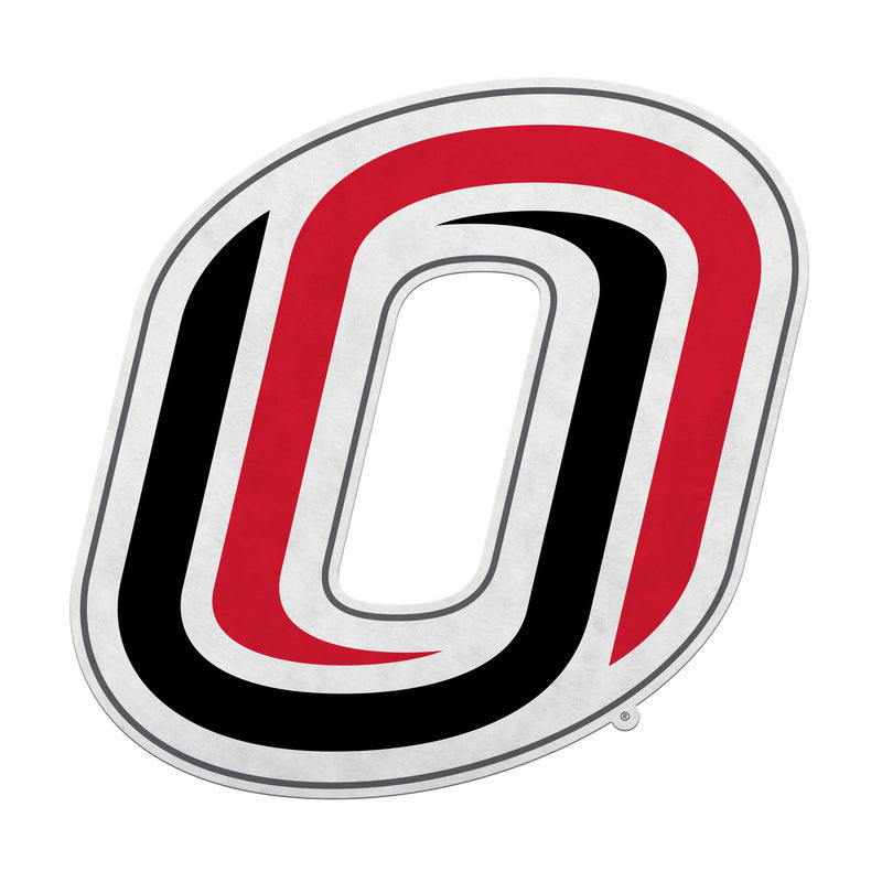 Nebraska - Omaha Shape Cut Primary Logo Pennant With Header Card