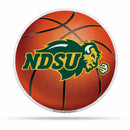 North Dakota State Bison Primary Logo Basketball Shape Cut Pennant