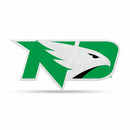 NCAA North Dakota Fighting Hawks Classic Team Logo Shape Cut Pennant - Home and Living Room Décor - Soft Felt EZ to Hang By Rico Industries